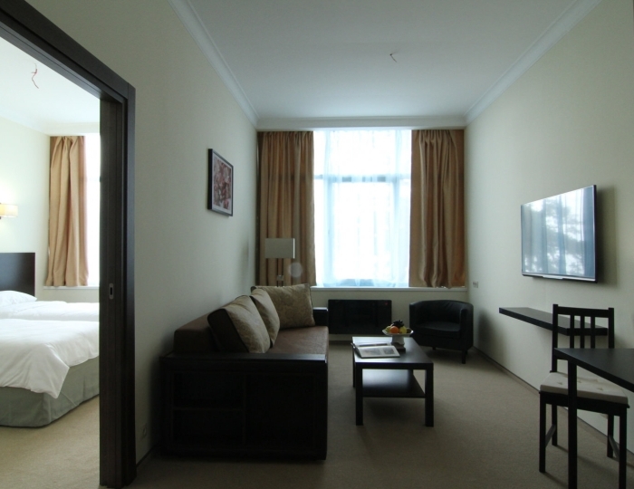 Комфорт 2-местный 2-комнатный вид на море - Санаторно-курортный комплекс «Континент Гагра»