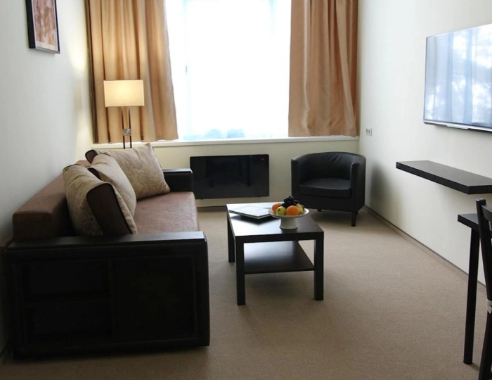 Комфорт 2-местный 2-комнатный вид на море - Санаторно-курортный комплекс «Континент Гагра»